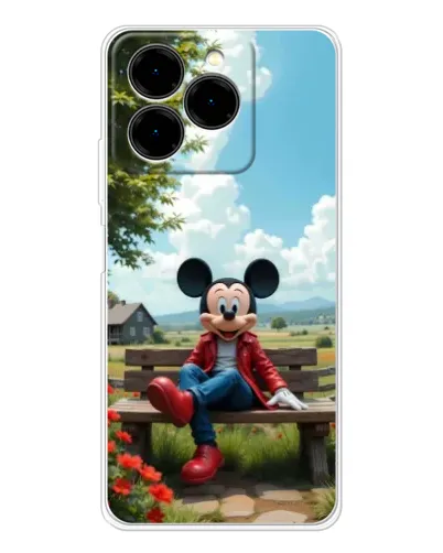 Чехол для Ulefone Note 20 Pro с картинкой «Микки на скамейке» Чехол для Ulefone Note 20 Pro с картинкой «Микки на скамейке»