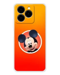 Чехол для Ulefone Note 20 Pro с картинкой «Mickey в круге»