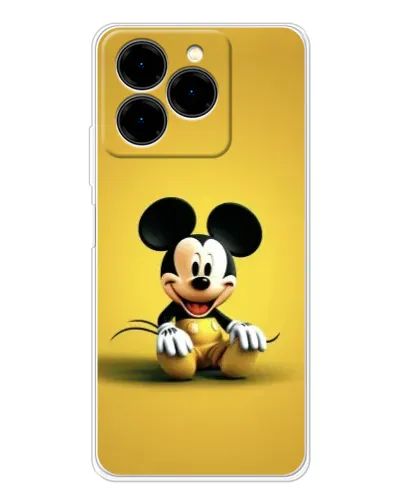 Чехол для Ulefone Note 20 Pro с картинкой «Микки на желтом» Чехол для Ulefone Note 20 Pro с картинкой «Микки на желтом»