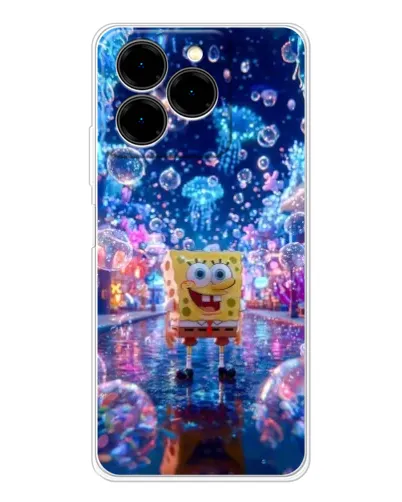 Чехол для Ulefone Note 20 Pro с картинкой «Неоновый океан»