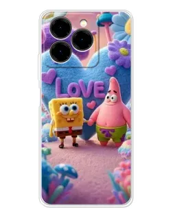 Чехол для Ulefone Note 20 Pro с картинкой «Губка Боб Патрик» Чехол для Ulefone Note 20 Pro с картинкой «Губка Боб Патрик»