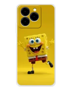Чехол для Ulefone Note 20 Pro с картинкой «Позитивный Губка Боб» Чехол для Ulefone Note 20 Pro с картинкой «Позитивный Губка Боб»