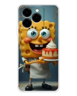 Чехол для Ulefone Note 20 Pro с картинкой «Повар Спанч Боб» Чехол для Ulefone Note 20 Pro с картинкой «Повар Спанч Боб»