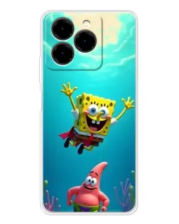 Чехол для Ulefone Note 20 Pro с картинкой «Спанч Боб под водой» Чехол для Ulefone Note 20 Pro с картинкой «Спанч Боб под водой»