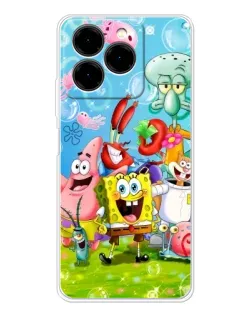 Чехол для Ulefone Note 20 Pro с картинкой «Губка Боб и друзья» Чехол для Ulefone Note 20 Pro с картинкой «Губка Боб и друзья»
