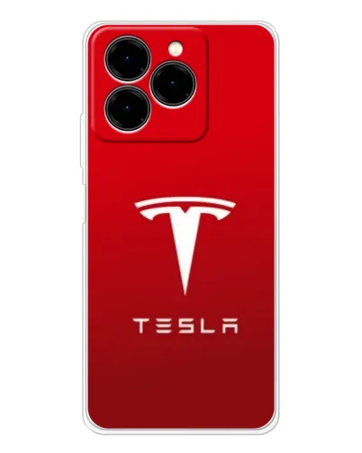 Чехол для Ulefone Note 20 Pro с картинкой «Tesla Red Classic»