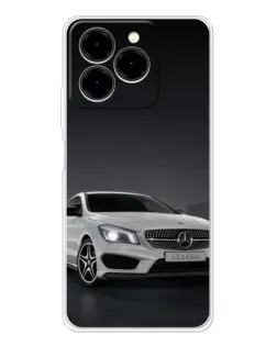 Чехол для Ulefone Note 20 Pro с картинкой «Mercedes AMG GT Silver»