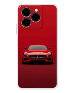 Чехол для Ulefone Note 20 Pro с картинкой «Красный Mercedes AMG»