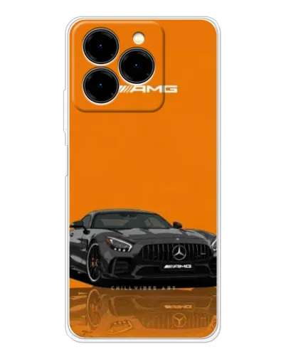 Чехол для Ulefone Note 20 Pro с картинкой «Оранжевый Mercedes AMG» Чехол для Ulefone Note 20 Pro с картинкой «Оранжевый Mercedes AMG»