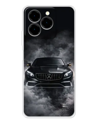 Чехол для Ulefone Note 20 Pro с картинкой «Mercedes в дыму» Чехол для Ulefone Note 20 Pro с картинкой «Mercedes в дыму»