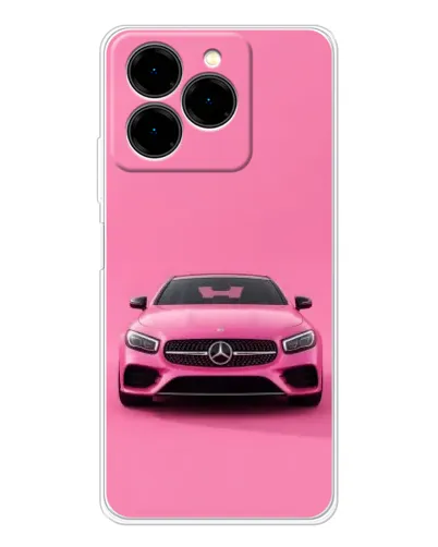 Чехол для Ulefone Note 20 Pro с картинкой «Розовый Mercedes AMG» Чехол для Ulefone Note 20 Pro с картинкой «Розовый Mercedes AMG»