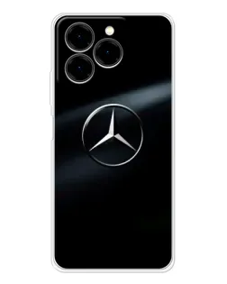 Чохол для Ulefone Note 20 Pro з картинкою «Mercedes на металі» Чохол для Ulefone Note 20 Pro з картинкою «Mercedes на металі»