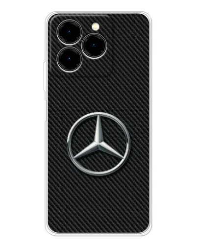 Чохол для Ulefone Note 20 Pro з картинкою «Карбоновий Mercedes стиль» Чохол для Ulefone Note 20 Pro з картинкою «Карбоновий Mercedes стиль»