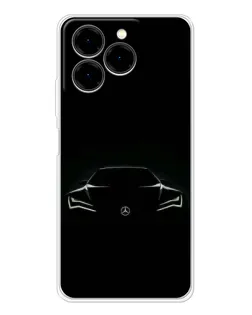 Чохол для Ulefone Note 20 Pro з картинкою «Mercedes — силует авто» Чохол для Ulefone Note 20 Pro з картинкою «Mercedes — силует авто»
