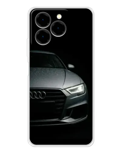 Чехол для Ulefone Note 20 Pro с картинкой «Audi — детализация кузова»