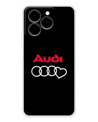 Чехол для Ulefone Note 20 Pro с картинкой «Логотип Audi Heart»