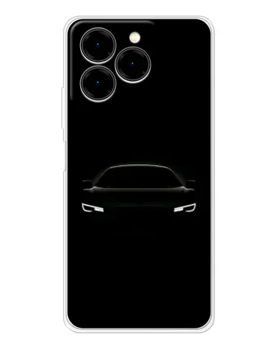 Чехол для Ulefone Note 20 Pro с картинкой «Взгляд Audi в темноте»