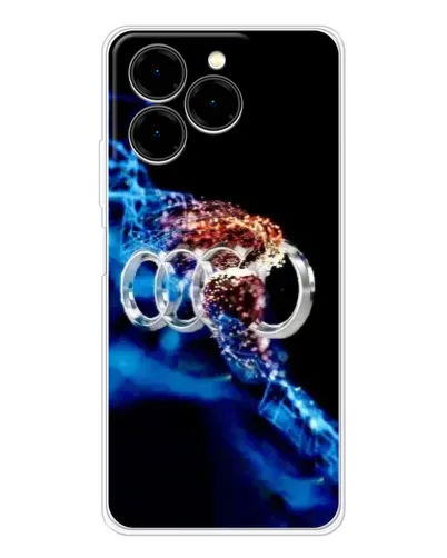 Чехол для Ulefone Note 20 Pro с картинкой «Энергия лого Audi»