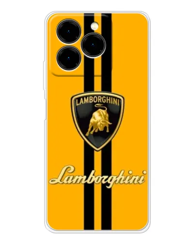 Чехол для Ulefone Note 20 Pro с картинкой «Lamborghini Stripe желтый» Чехол для Ulefone Note 20 Pro с картинкой «Lamborghini Stripe желтый»