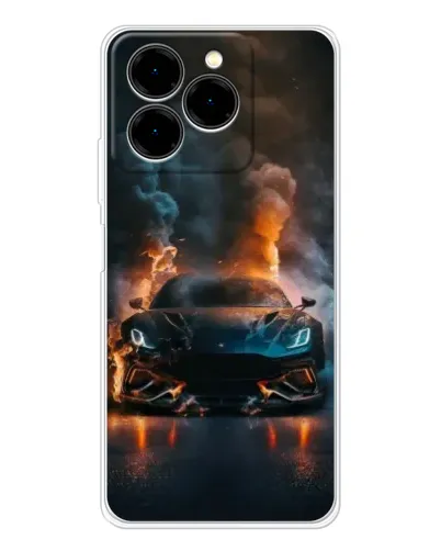 Чехол для Ulefone Note 20 Pro с картинкой «Lamborghini дымная эстетика» Чехол для Ulefone Note 20 Pro с картинкой «Lamborghini дымная эстетика»
