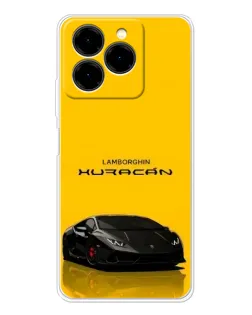 Чехол для Ulefone Note 20 Pro с картинкой «Lamborghini Huracan черный»