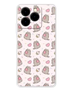Чехол для Ulefone Note 20 Pro с картинкой «Пушин и сладости»