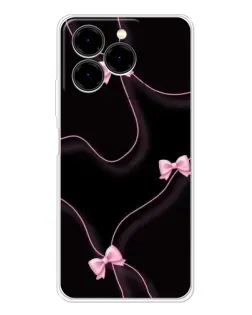 Чохол для Ulefone Note 20 Pro з картинкою «Рожеві стрічки»