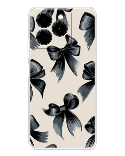 Чохол для Ulefone Note 20 Pro з картинкою «Банти Coquette»