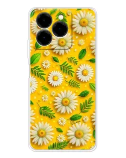 Чехол для Ulefone Note 20 Pro с картинкой «Ромашковое солнце»