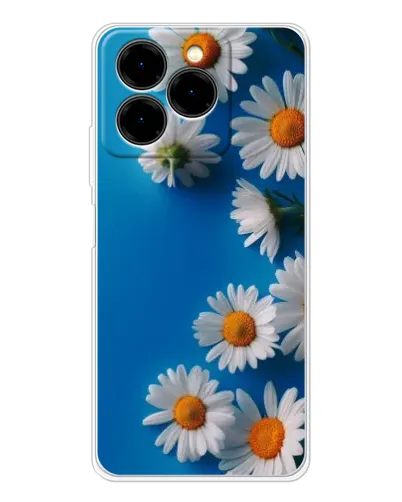 Чехол для Ulefone Note 20 Pro с картинкой «Белоснежные маргаритки»