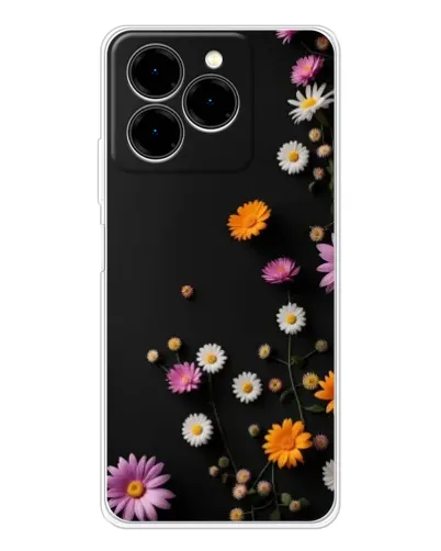 Чехол для Ulefone Note 20 Pro с картинкой «Цветочная композиция»