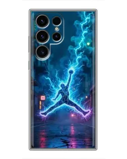 Чохол для Ulefone Note 22 з картинкою «Jordan Gold Jumpman»