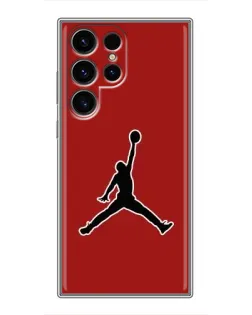 Чохол для Ulefone Note 22 з картинкою «Jordan Red Back»