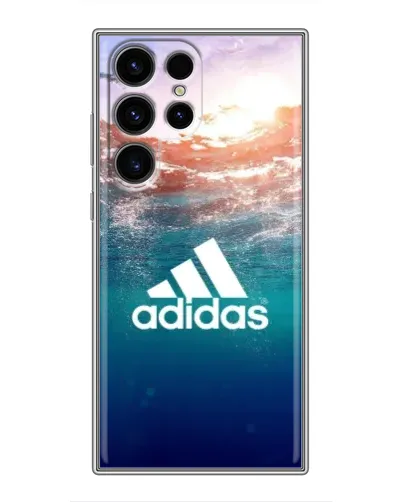 Чехол для Ulefone Note 22 с картинкой «Океанская глубина адидас»