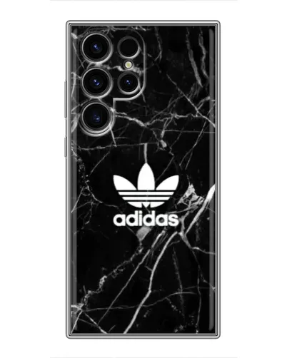 Чехол для Ulefone Note 22 с картинкой «Белый мрамор Adidas»