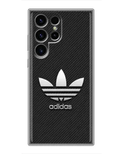 Чехол для Ulefone Note 22 с картинкой «Adidas Карбоновая текстура»