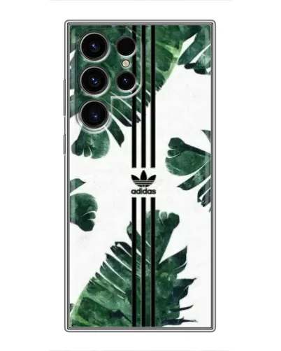 Чехол для Ulefone Note 22 с картинкой «Пальмовые листья адидас»