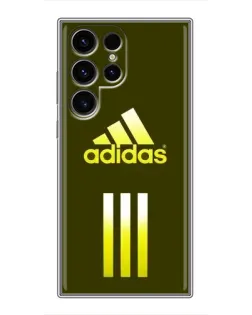 Чехол для Ulefone Note 22 с картинкой «Оливковый градиент Adidas»