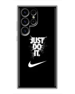 Чохол для Ulefone Note 22 з картинкою «Текстовий принт Nike»