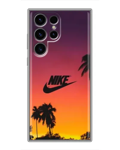 Чохол для Ulefone Note 22 з картинкою «Nike на заході сонця»