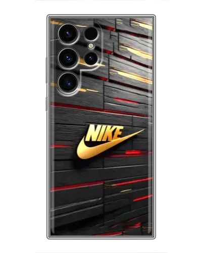 Чохол для Ulefone Note 22 з картинкою «Золотий Nike на металі»