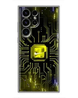 Чохол для Ulefone Note 22 з картинкою «Nike — золота іскра»