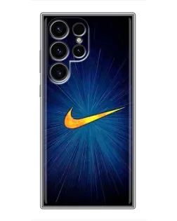Чохол для Ulefone Note 22 з картинкою «Синій пульс Nike»