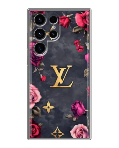 Чехол для Ulefone Note 22 с картинкой «Цветочный Louis Vuitton»