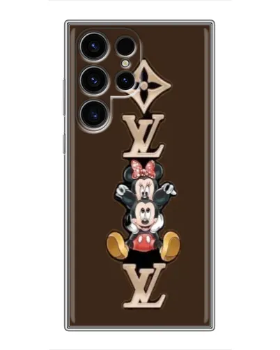 Чехол для Ulefone Note 22 с картинкой «LV и Микки Маус»
