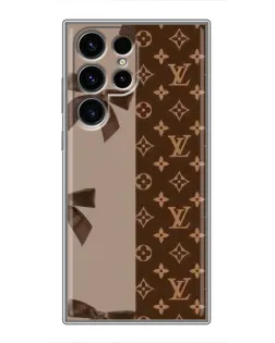 Чехол для Ulefone Note 22 с картинкой «Louis Vuitton — банты»