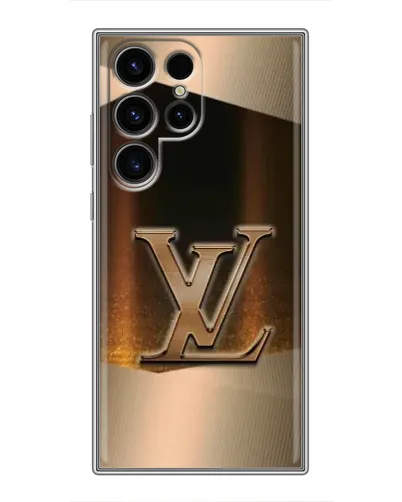 Чехол для Ulefone Note 22 с картинкой «LV — золотое сияние»