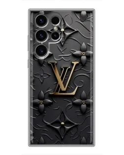 Чехол для Ulefone Note 22 с картинкой «Кожаная текстура LV»