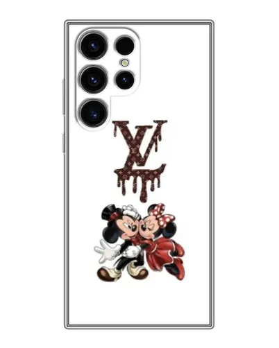 Чехол для Ulefone Note 22 с картинкой «LV и Микки Маус»