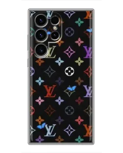 Чехол для Ulefone Note 22 с картинкой «Цветная монограмма LV»
